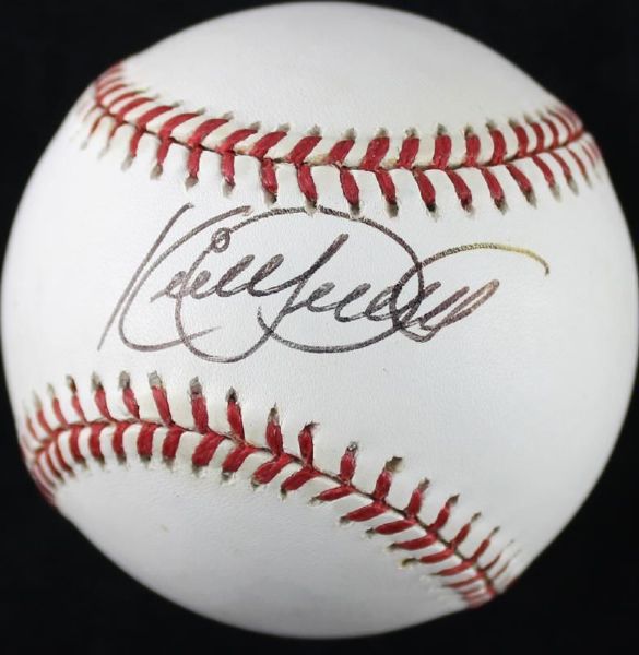 Kirby Puckett Superb Signed OAL Baseball (PSA/DNA)