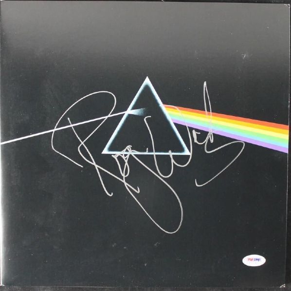 Pink Floyd: Roger Waters Signed "Dark Side of the Moon" Record Album (PSA/DNA)