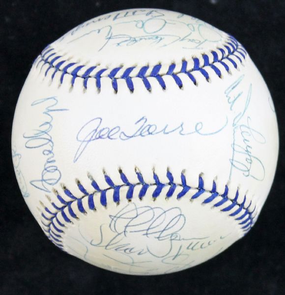 1998 New York Yankees (World Champs!) Team Signed DiMaggio Commemorative OAL Baseball (PSA/DNA)