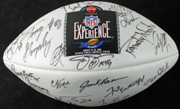NFL Greats: Multi-Signed NFL Football w/ Sayers, Jones, Brown, White & Others (PSA/DNA)