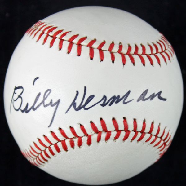 Baseball Legends: Lot of 3 Signed Baseballs w/ Billy Herman, Willie Stargell & Brooks Robinson (PSA/DNA)