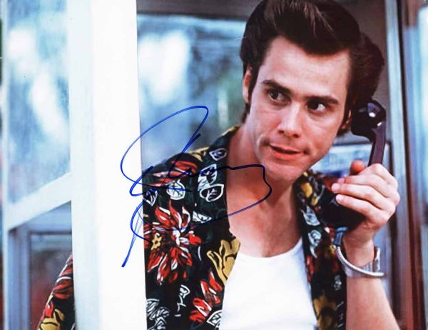 Jim Carey Signed "Ace Ventura" In-Person 8" x 10" Photo (PSA/DNA)