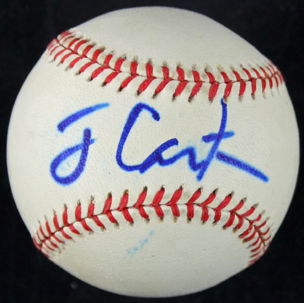 President Jimmy Carter Signed OML Baseball (PSA/DNA)