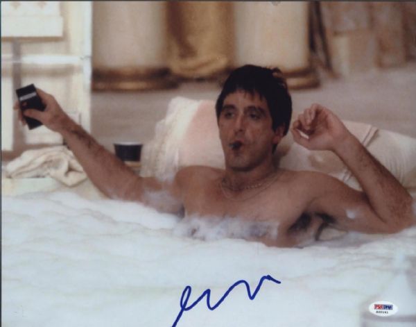 Al Pacino Signed 11" x 14" Color Photo from "Scarface" (PSA/DNA)