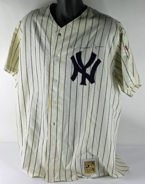 Rare Mariano Rivera Signed Mitchell & Ness 1951 Yankees Jersey (JSA)
