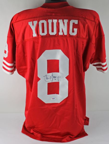 Steve Young Vintage Signed 49ers Jersey w/ Pro-line Tagging! (PSA/DNA)