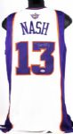 2005-06 Steve Nash Game Worn & Signed Phoenix Suns Basketball Jersey (MVP Season!)(PSA/DNA & Suns LOA)