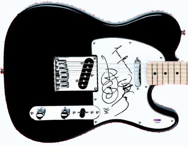 Tool RARE Group Signed Telecaster Style Electric Guitar (PSA/DNA)
