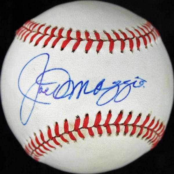 Joe DiMaggio Superb Signed OAL (MacPhail) Baseball (PSA/DNA)