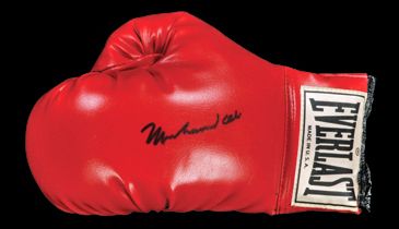Muhammad Ali Signed Boxing Glove w/ Desirable Pre-Parkinson Signature! (PSA/DNA)