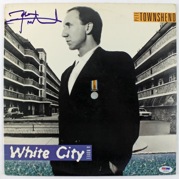 Pete Townshend Signed "White City" Album (PSA/DNA)