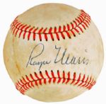 Roger Maris Signed ONL Baseball (JSA)