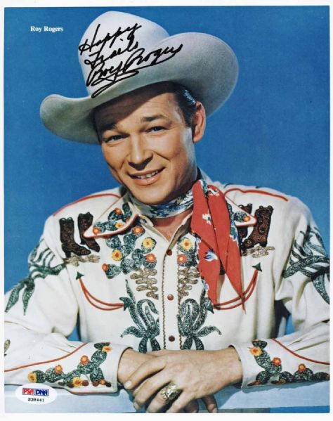 Roy Rogers Signed 8" x 10" Color Photo (PSA/DNA)