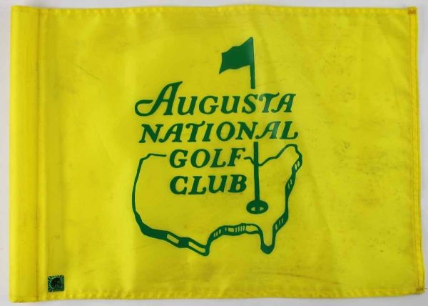 Augusta National Golf Club (Masters) Course Flown Pin Flag (Green Jacket LOA)