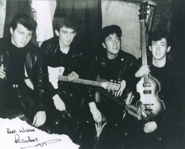 The Beatles: Pete Best Signed 8x10 Photo (JSA)