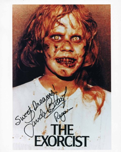Icons of Horror Film Signed Lot with Robert Englund, Linda Blair and Kane Hodder