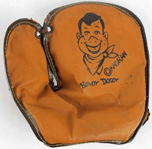 (Howdy Doody) Rare Vintage 7" Howdy Doody Childs Baseball Glove