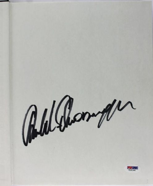 Arnold Schwarzenegger Signed 1st Edition "Encyclopedia of Modern Bodybuilding" Hardcover Book with Superb Autograph (PSA/DNA)