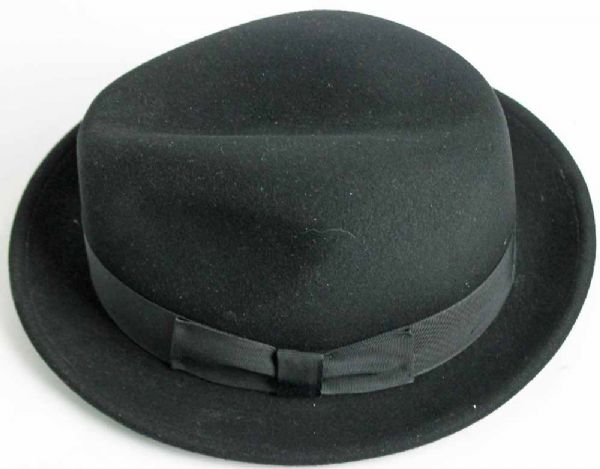 Dan Aykroyds Worn Fedora From "Blues Brothers" (Jack Sperling Collection)