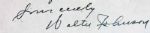 Walter Johnson Handwritten & Signed 1935 Letter (PSA/DNA)