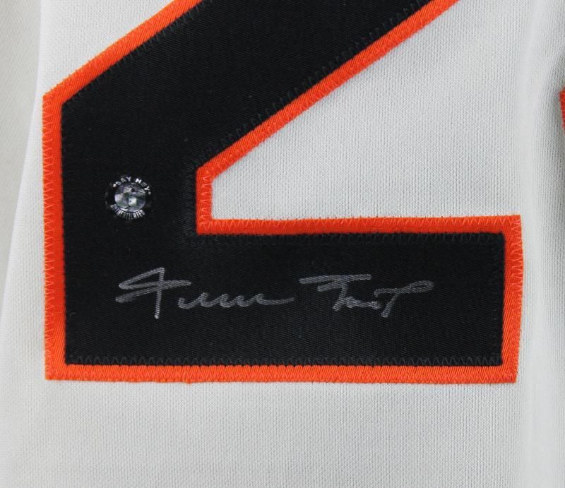 Mavin  WILLIE MAYS SAN FRANCISCO GIANTS AUTOGRAPHED JERSEY W/SAY HEY  HOLOGRAM