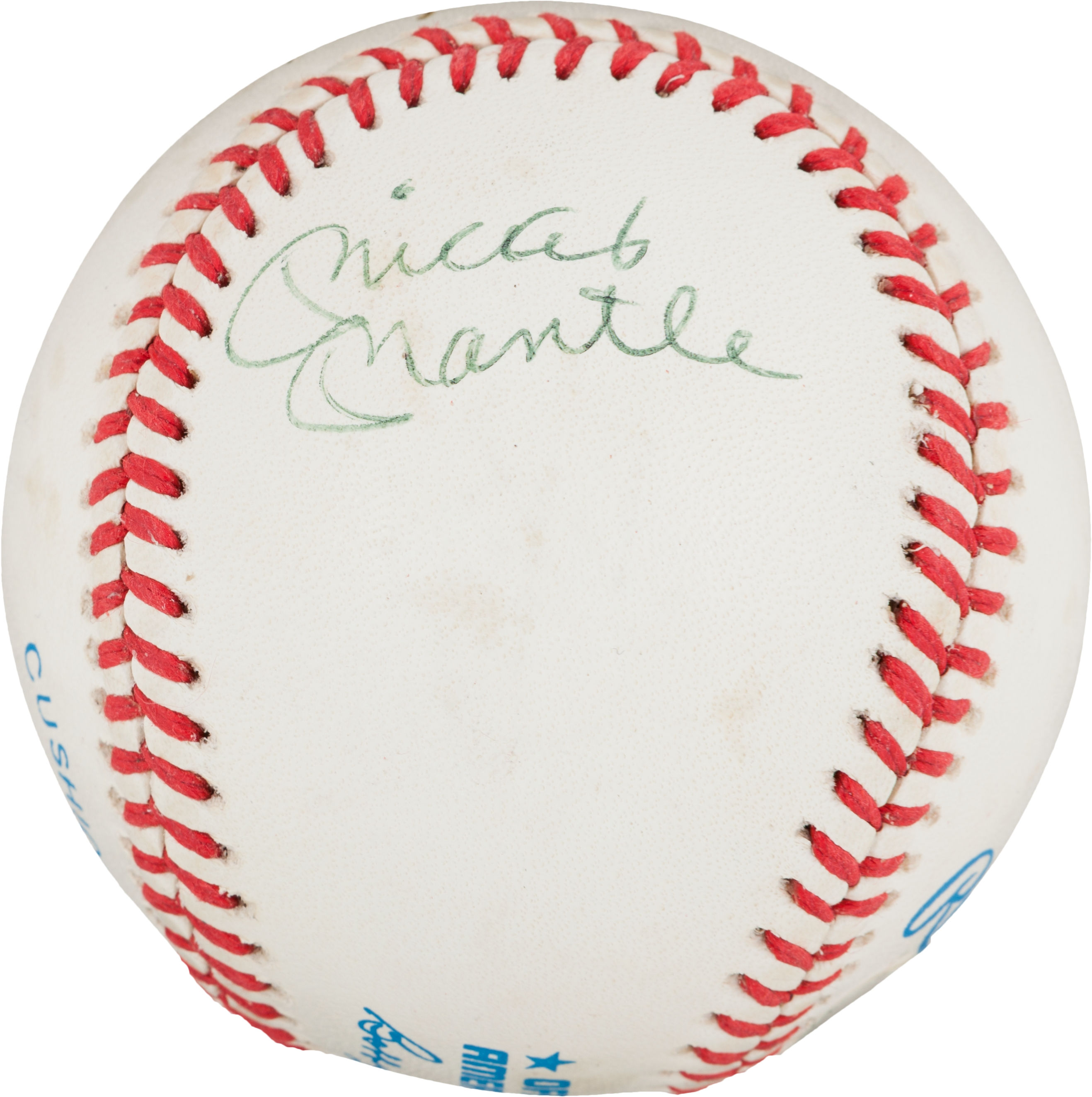 Lot Detail - Roger Maris & Mickey Mantle Signed OAL Baseball With Rare ...