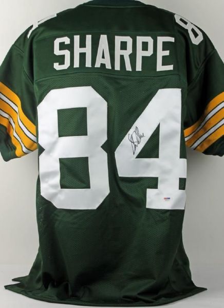 Sterling Sharpe Signed Packers Jersey (PSA/DNA)