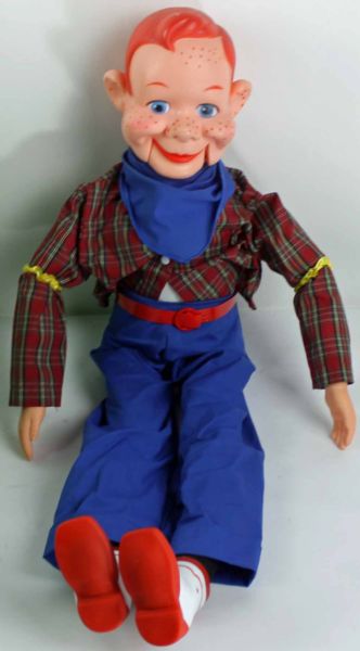Scarce Howdy Doody Signed 28" Doll w/ "Buffalo Bob Smith" Inscription (PSA/DNA)