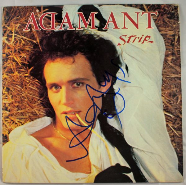 Adam Ant Signed "Strip" Album (PSA/DNA)