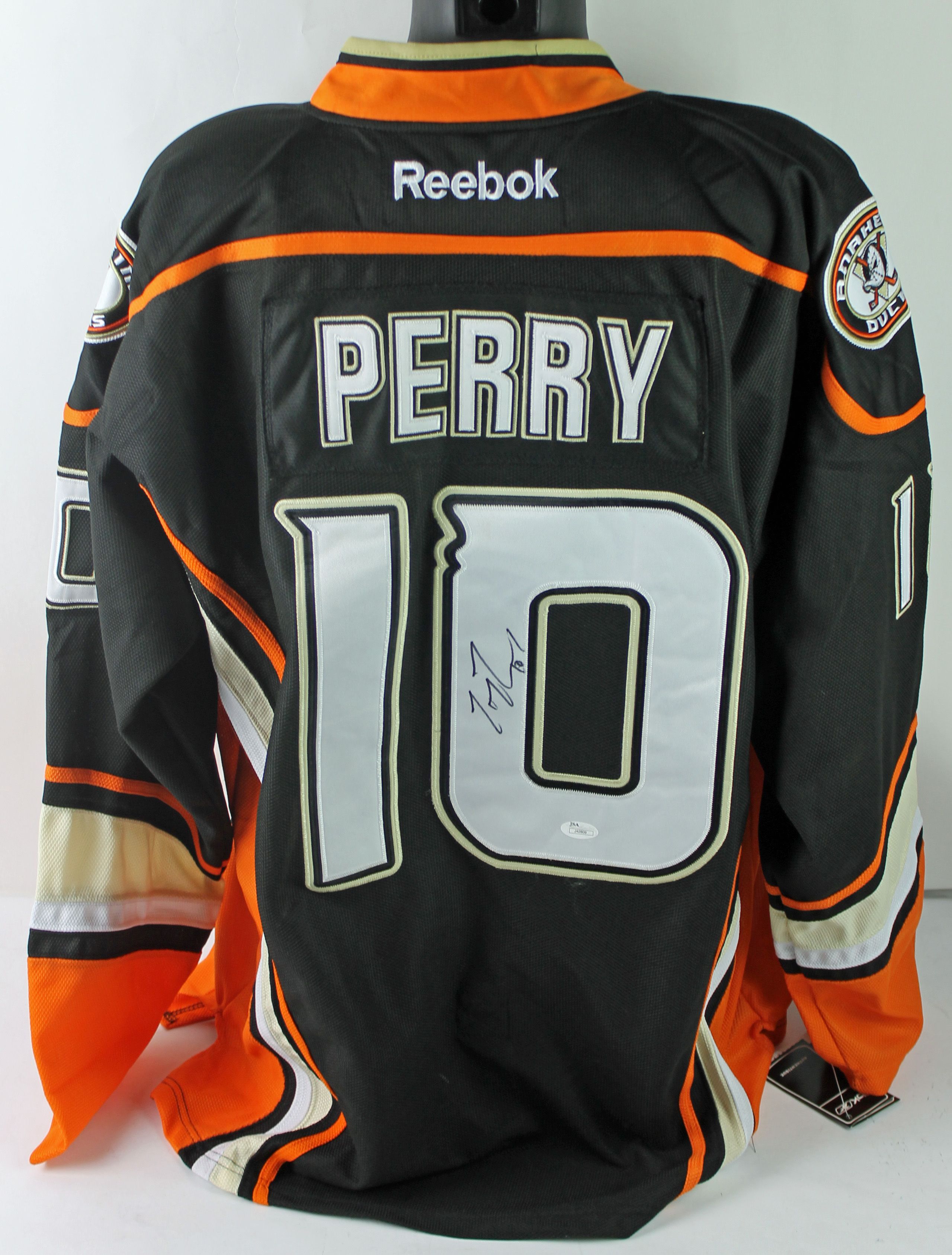 Corey Perry Signed Autographed Anaheim Ducks Jersey JSA COA