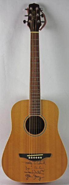 The Eagles Group Signed Takamine 3/4 Size Acoustic Guitar w/Henley, Walsh, Frey & Schmidt (JSA)