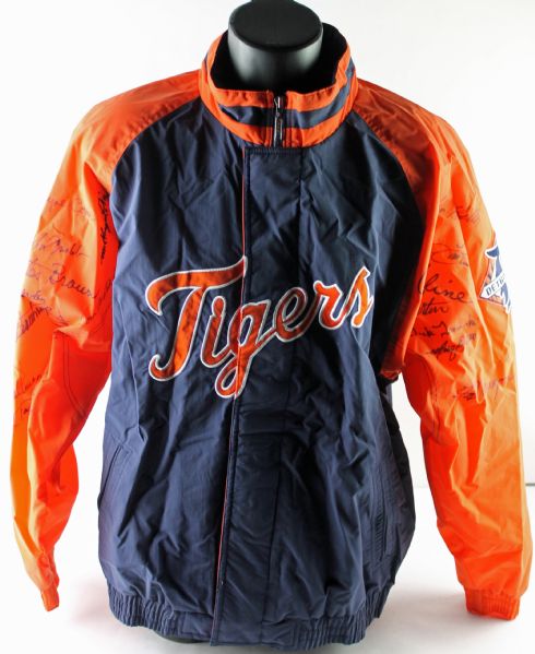 Tigers Legends: Multi-Signed XL Jacket w/ Kaline, Tresh, Lolich & Others (PSA/DNA)