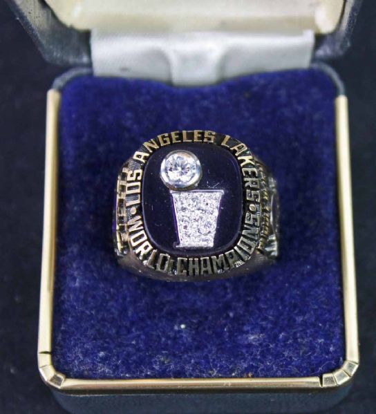 1985 Lakers Jostens Salesman Sample Championship Ring! (Ring Man)