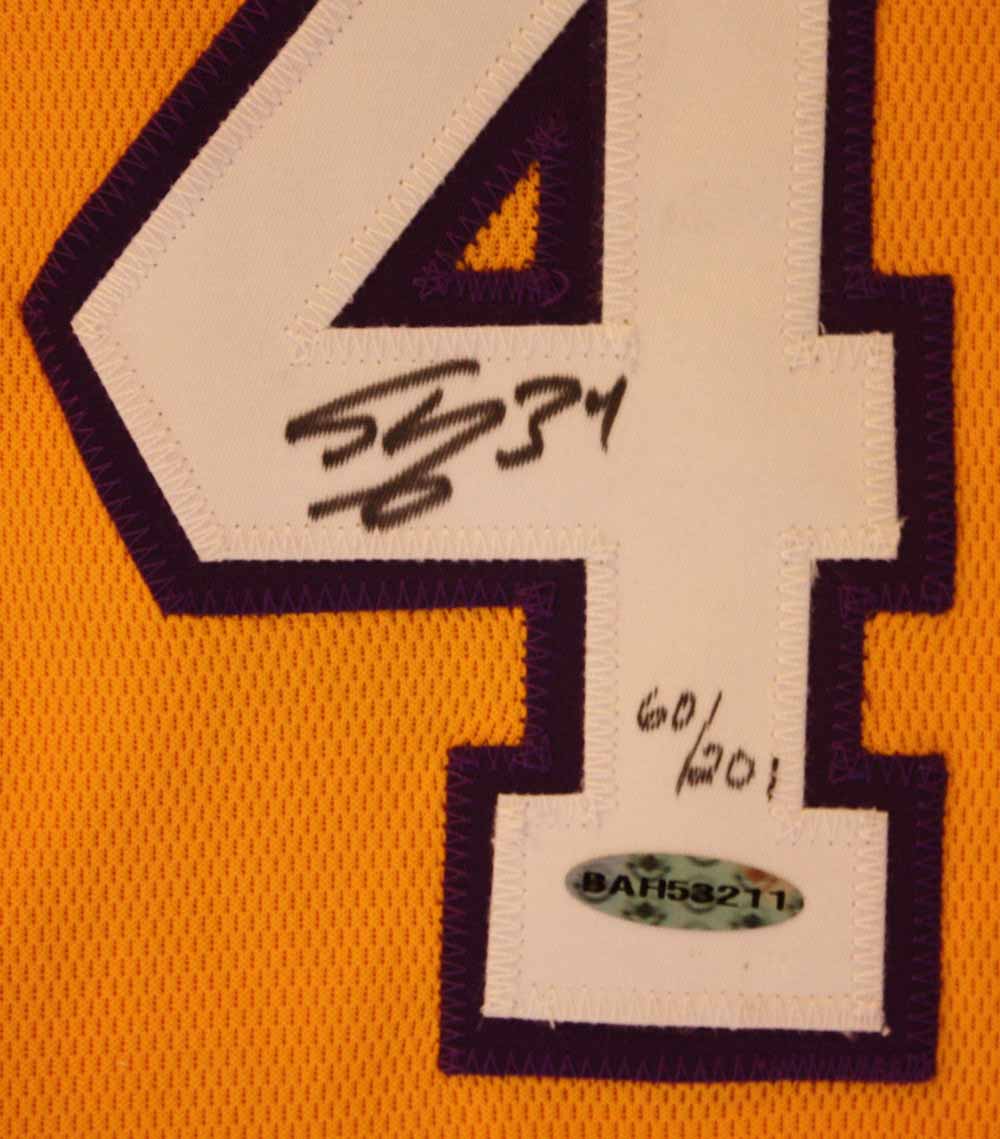 Lot Detail - Shaquille O'Neal Signed Lakers Ltd Edition NBA Finals