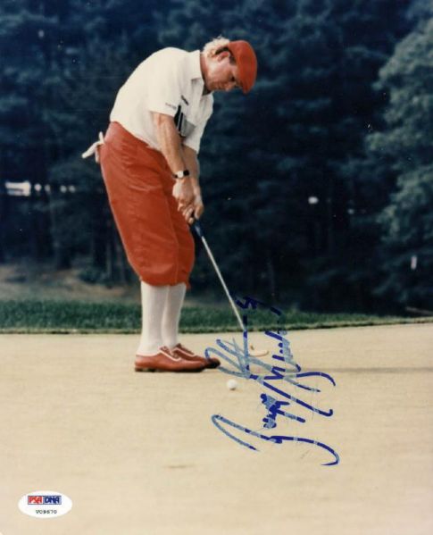 Payne Stewart Signed 8x10 Photo (PSA/DNA)