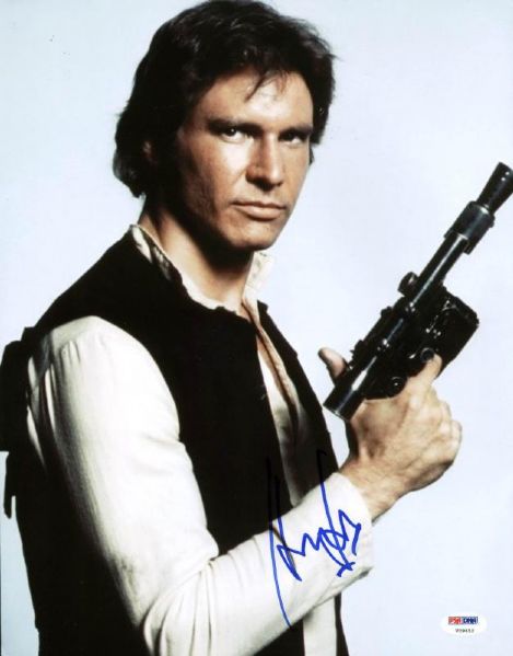 Harrison Ford Signed 11" x 14" Color Photo from Star Wars (PSA/DNA)