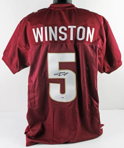 Rare Heisman Trophy Winner Jameis Winston Signed FSU Jersey (PSA)