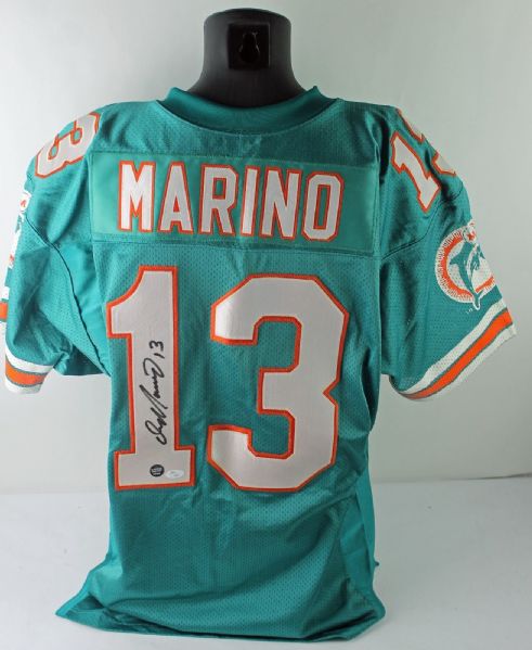 Dan Marino Signed Professional Model Vintage Playing-Era Wilson Jersey (JSA)