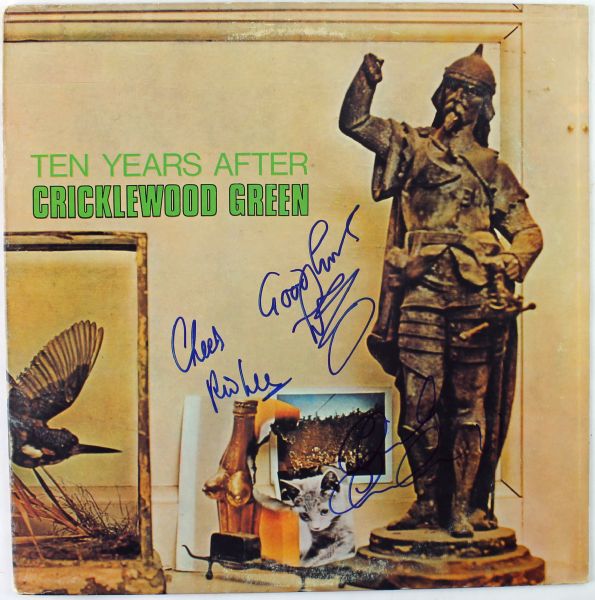 Ten Years After Group Signed "Cricklewood Green" Album (PSA/DNA Guaranteed)