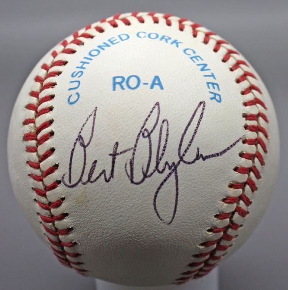 Bert Blyleven Signed OAL Baseball (JSA)