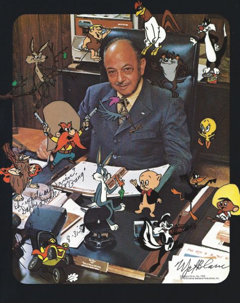 Mel Blanc Signed 8" x 10" Promotional Photo (PSA/DNA Guaranteed)