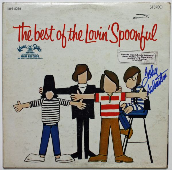 Lovin Spoonful: John Sebastian Signed Record Album (PSA/DNA Guaranteed)