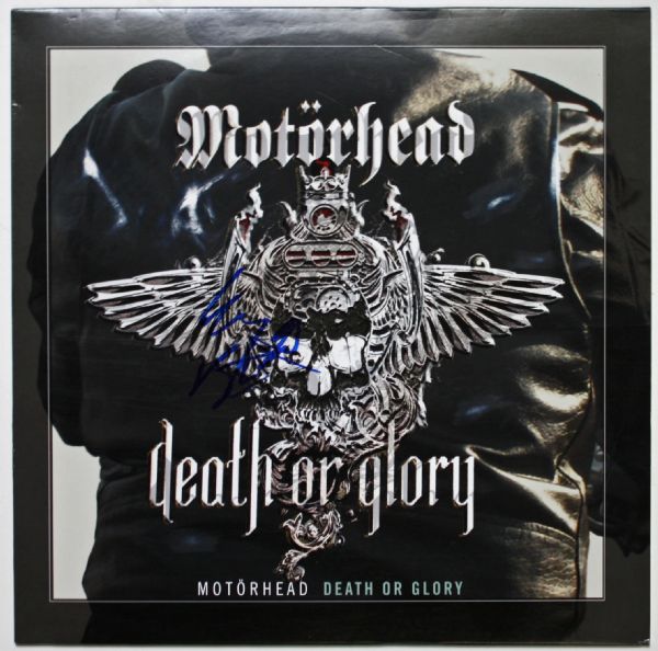 Motorhead: Lemmy Kilmister Signed Record Album (PSA/DNA Guaranteed)