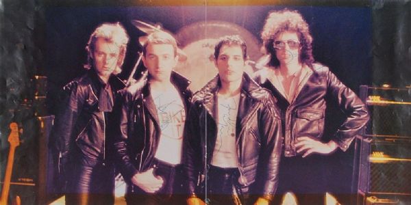 Queen ULTRA-RARE Band Signed Oversized 10" x 19" Photo w/ Mercury, May, Deacon & Taylor! (PSA/DNA & JSA)