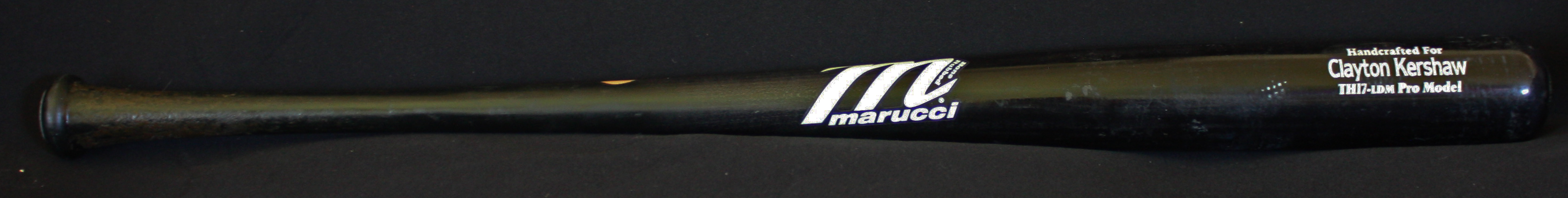 Lot Detail - Clayton Kershaw Game Used Marucci Personal Model Bat