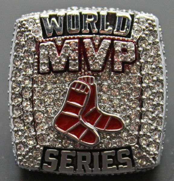 2013 Boston Redsox High Quality Replica World Series MVP David Ortiz Ring