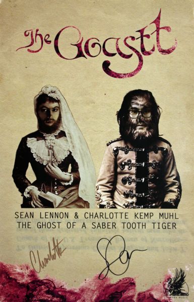 The Goastt: Sean Lennon & Charlotte Kemp Muhl Signed 11" x 17" Promo Poster (PSA/JSA Guaranteed)