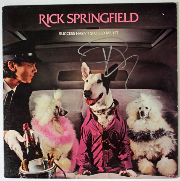 Rick Springfield Signed "Success Hasnt Spoiled Me Yet" LP (PSA/JSA Guaranteed)