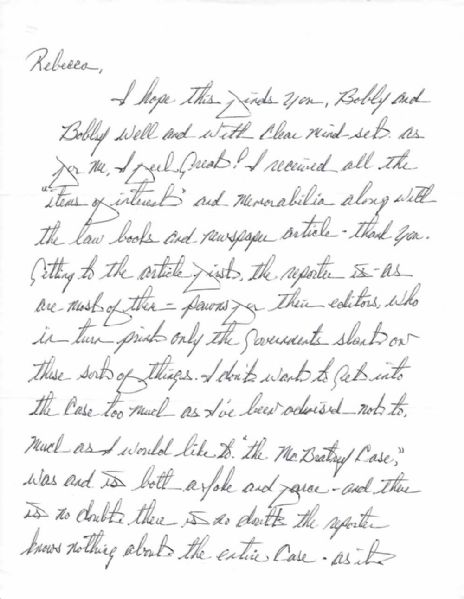 Mafia: John Gotti Impressive 5-Page Handwritten Letter (PSA/DNA)