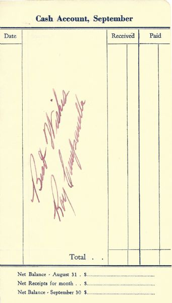 Roy Campanella Near-Mint Vintage Pre-Accident Signature (PSA/JSA Guaranteed)